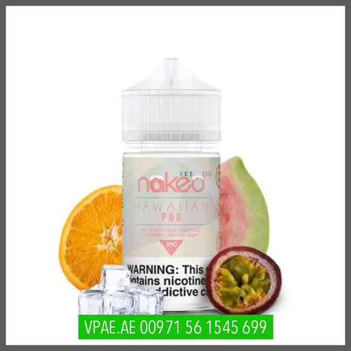 NAKED 100 ICE - HAWAIIAN POG ICE - 60ML OV Store Arab Emirates  Naked