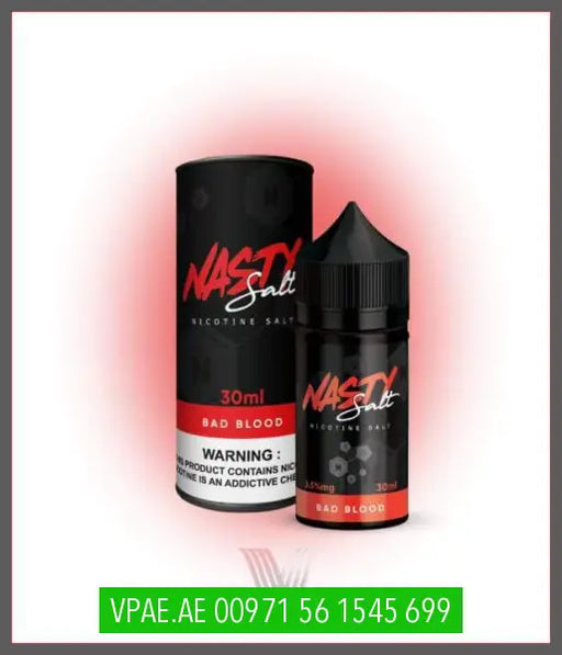 Nasty Bad Blood Nic Salt 30ML OV Store Arab Emirates  Nasty