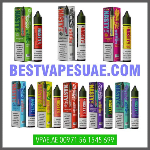 NASTY LIQ NICOTINE SALT 30ML OV Store Arab Emirates  Nasty