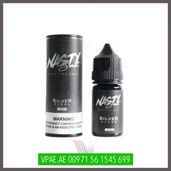 Nasty Salt Reborn – Silver Blend – 30ml OV Store Arab Emirates  Nasty