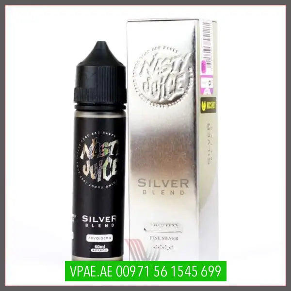 Nasty SILVER Blend 60ML OV Store Arab Emirates  Nasty