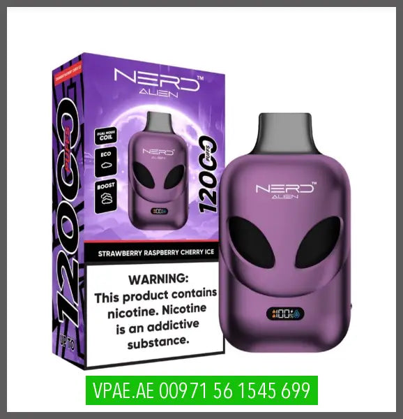 Nerd Alien 12000 Puffs Disposable Vape 20Mg Disposable E-Cigs