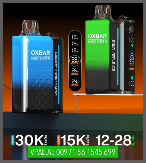 OXBAR MAGIC MAZE 2 30000 PUFFS 5% UAE VAPE STORE (vpae.ae) OXBAR