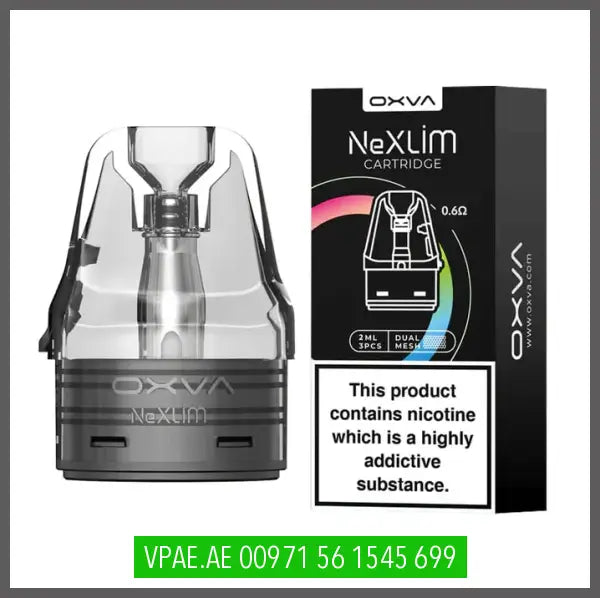 OXVA NeXLIM Replacement Pods VAPE ARAB EMIRATES (vpae.ae) oxva