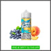 PEACH BLUE RAZZ CLOUD NURDZ E-LIQUID 100ML OV Store Arab Emirates  CLOUD NURDZ