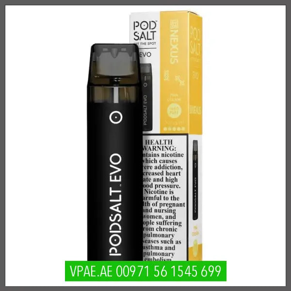 PODSALT EVO DEVICE 1600 PUFFS OV Store Arab Emirates  POD SALT