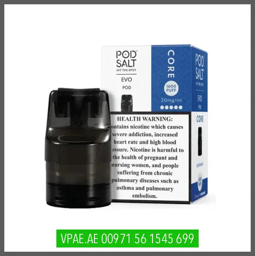 PODSALT EVO POD 20MG /ML-4.5ML 1600PUFFS OV Store Arab Emirates  POD SALT