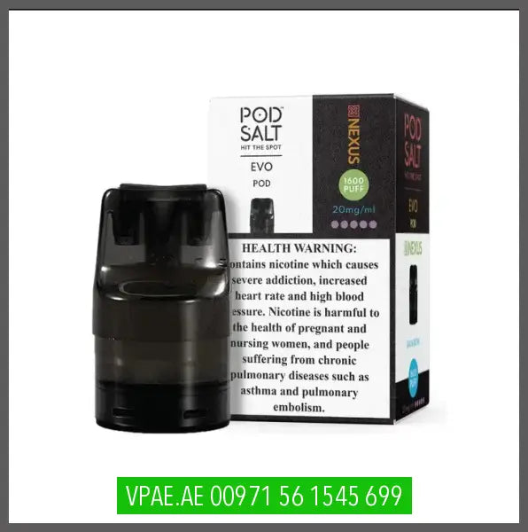 PODSALT EVO POD 20MG /ML-4.5ML 1600PUFFS OV Store Arab Emirates  POD SALT