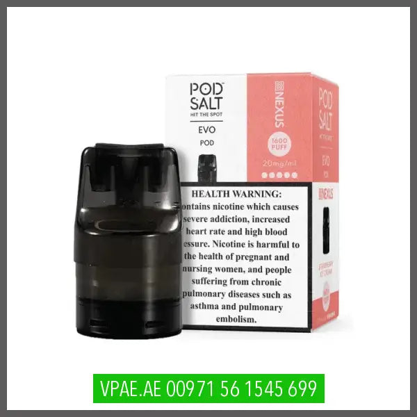 PODSALT EVO POD 20MG /ML-4.5ML 1600PUFFS OV Store Arab Emirates  POD SALT