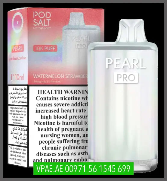 PODSALT PEARL PRO 10K PUFFS 20MG OV Store Arab Emirates  POD SALT