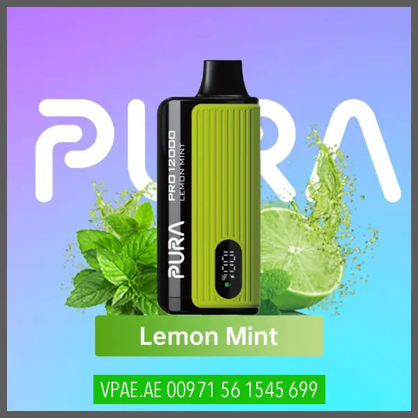 PURA PRO DISPOSABLE 12000 PUFFS 5% UAE VAPE STORE (vpae.ae) PURA