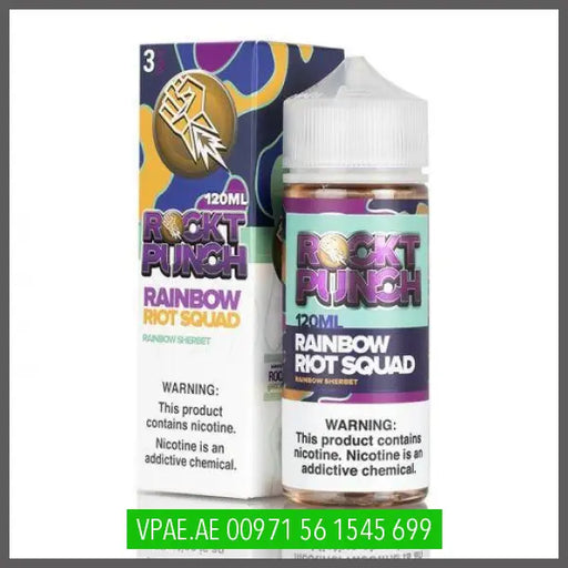 RAINBOW RIOT SQUAD - ROCKT PUNCH - 120ML OV Store Arab Emirates  ROCKT PUNCH