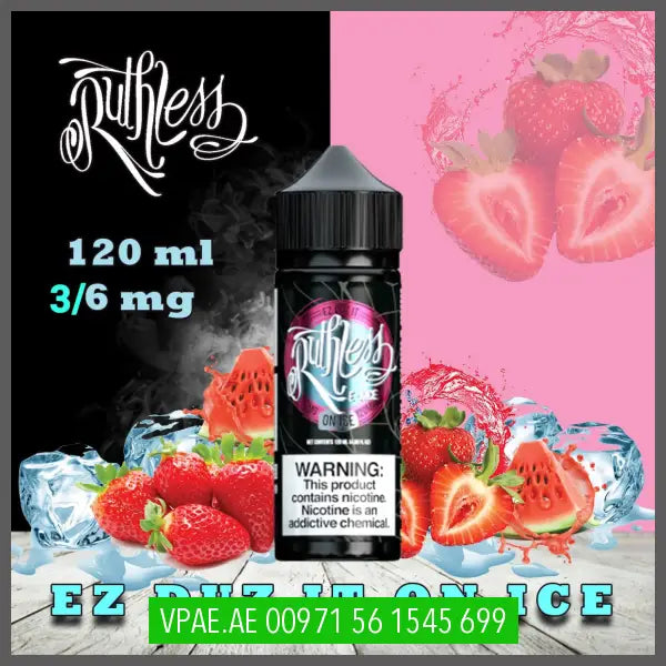 Ruthless Ez Duz It On Ice 120Ml E - Liquid