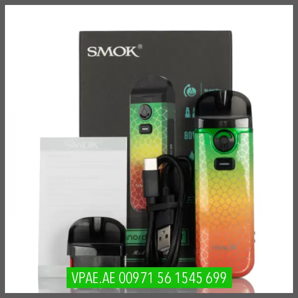 SMOK NORD 4 80W POD KIT OV Store Arab Emirates  SMOK