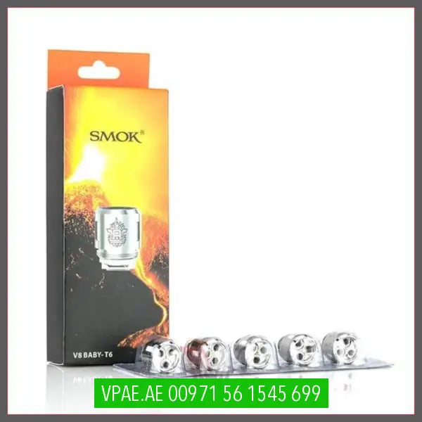 SMOK TFV8 BABY REPLACEMENT COILS OV Store Arab Emirates  SMOK