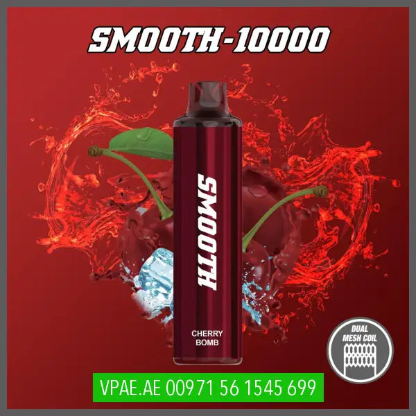 Smooth 10K Puffs Disposable Vape % 2 Cherry Bomb Disposable