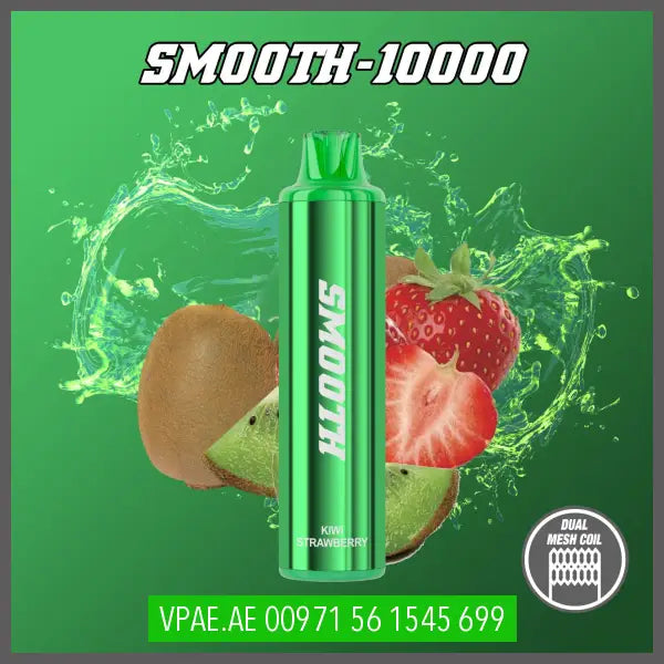 Smooth 10K Puffs Disposable Vape % 2 Kiwi Strawberry Disposable