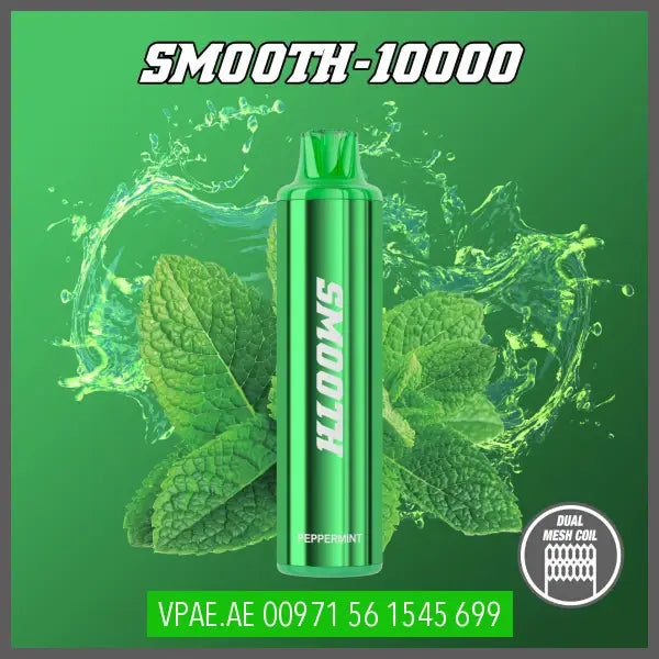 Smooth 10K Puffs Disposable Vape % 2 Peppermint Disposable