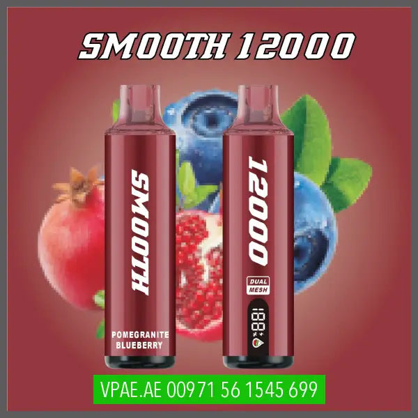 SMOOTH 12K PUFFS DISPOSABLE VAPE %2 OV Store Arab Emirates  SMOOTH