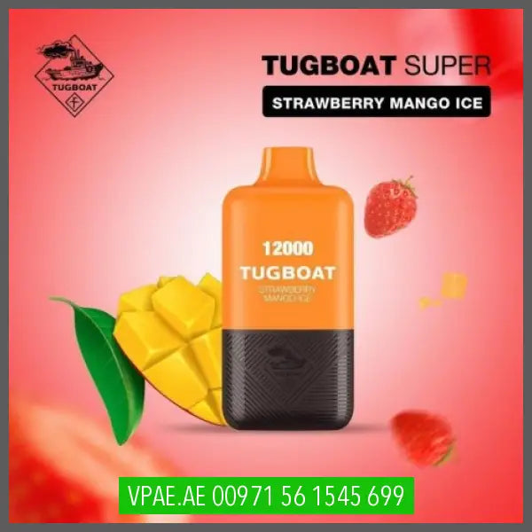 Tugboat Super 12000 Puffs 50Mg Disposable Vape Disposable