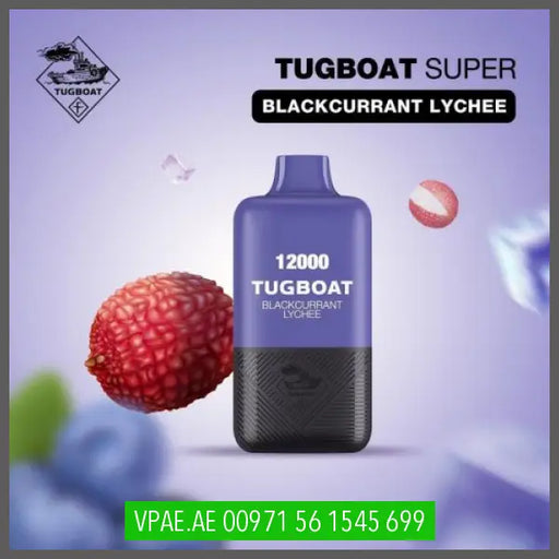 Tugboat Super 12000 Puffs 50Mg Disposable Vape Disposable