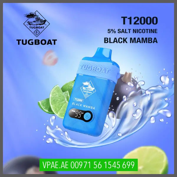 Tugboat T12000 Disposable Vape UAE VAPE STORE (vpae.ae) Tugboat