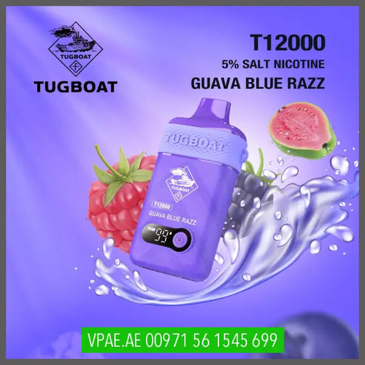 Tugboat T12000 Disposable Vape UAE VAPE STORE (vpae.ae) Tugboat