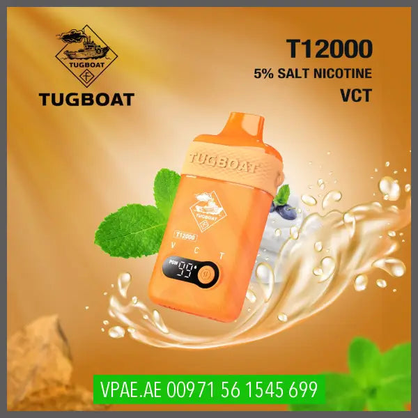 Tugboat T12000 Disposable Vape UAE VAPE STORE (vpae.ae) Tugboat