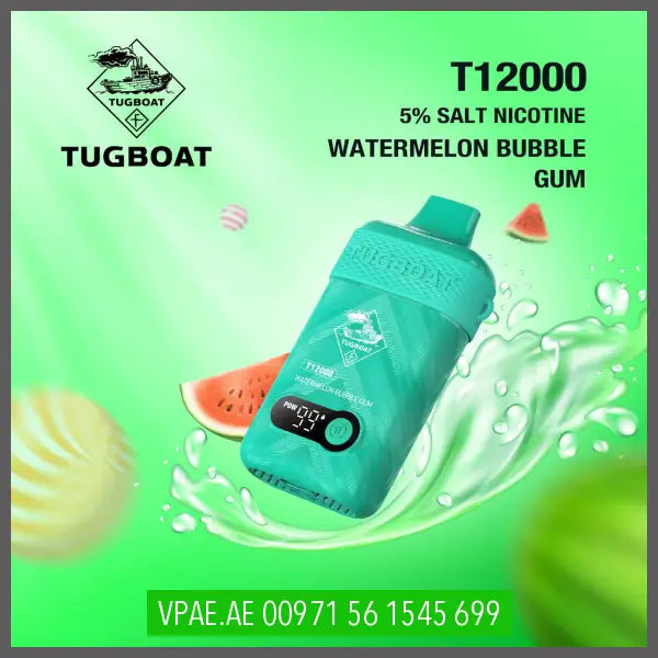 Tugboat T12000 Disposable Vape UAE VAPE STORE (vpae.ae) Tugboat