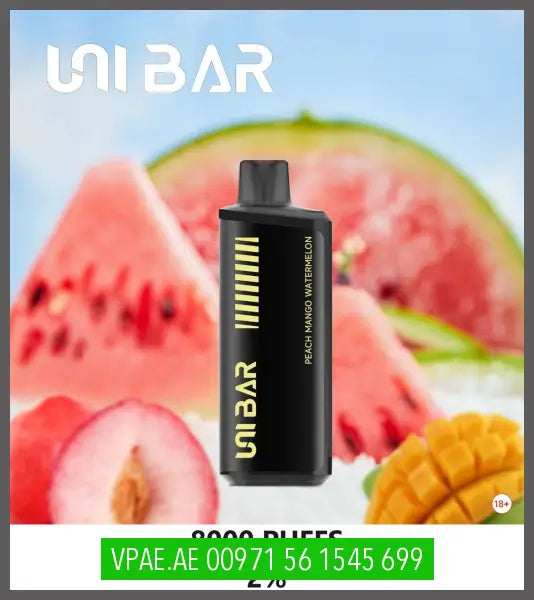 Uni Bar 8000 Puffs %2 20Mg Disposable