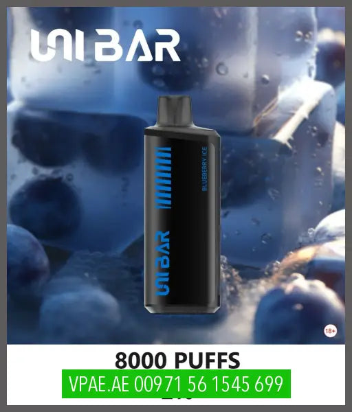 Uni Bar 8000 Puffs %2 20Mg Disposable