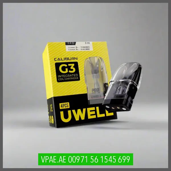 Uwell Caliburn G3 pods 3ML UAE VAPE STORE (vpae.ae) uwell