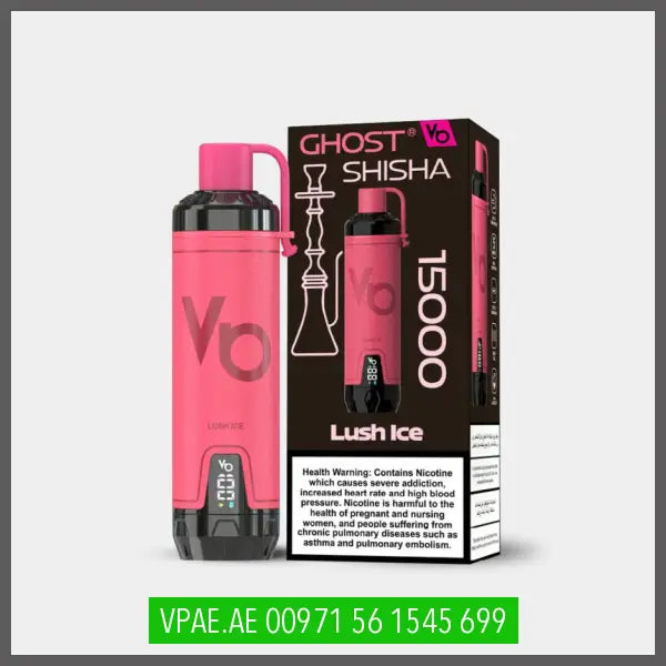 VAPE BARS GHOST SHISHA 15k PUFFS 3MG UAE VAPE STORE (vpae.ae) VAPE BARS