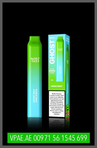 Vapes Bars Ghost Max 3000 Puffs 2% Disposable