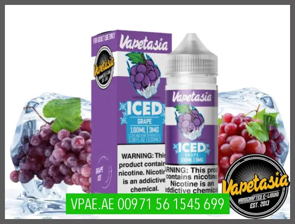 Vapetasia Iced Grape 100Ml E - Liquid