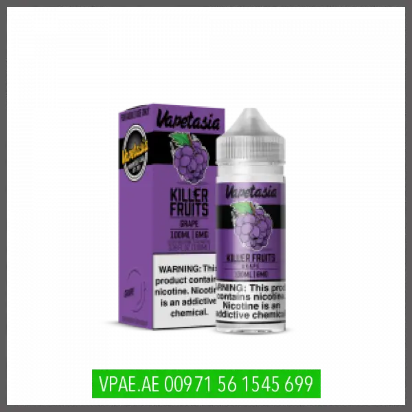 vapetasia killer fruits grape 100ml OV Store Arab Emirates  VAPETASIA