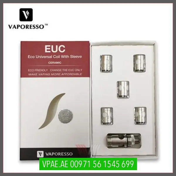 Vaporesso EUC Coils for VECO Tanks / Tarot Nano Kit 0.5Ohm OV Store Arab Emirates  Vaporesso