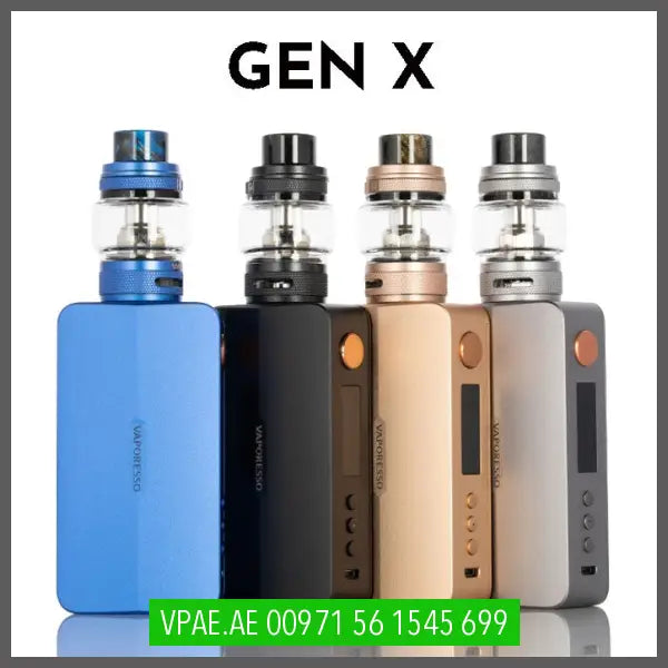 VAPORESSO GEN X 220W STARTER KIT OV Store Arab Emirates  Vaporesso