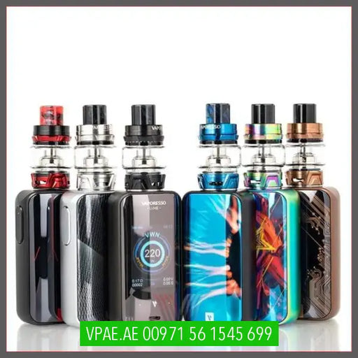 VAPORESSO LUXE S 220W & SKRR TANK STARTER KIT (Without Batteries) OV Store Arab Emirates  Vaporesso