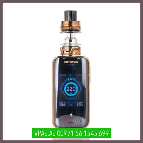 VAPORESSO LUXE S 220W & SKRR TANK STARTER KIT (Without Batteries) OV Store Arab Emirates  Vaporesso