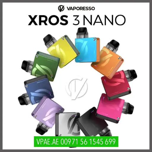 VAPORESSO XROS 3 NANO KIT OV Store Arab Emirates  Vaporesso