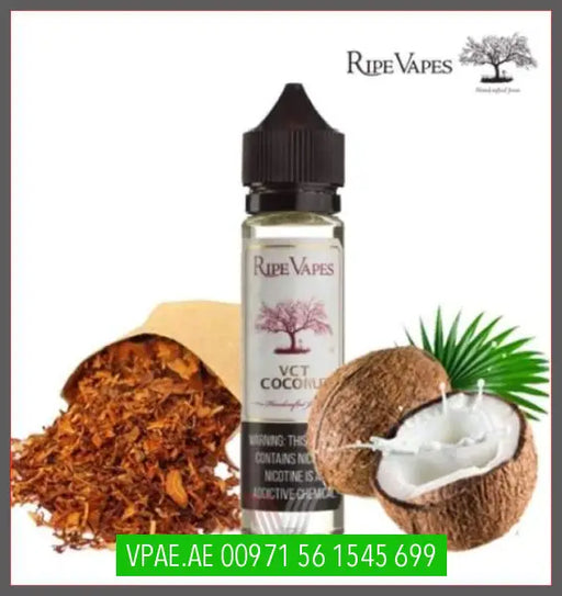 VCT Coconut Ripe Vapes Handcrafted Joose 60ML OV Store Arab Emirates  Ripe Vapes