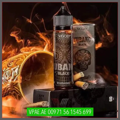 VGOD Ejuice, Cubano Black 60ML OV Store Arab Emirates  VGOD