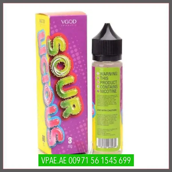 VGOD Ejuice, Sourlicious 60ML OV Store Arab Emirates  VGOD