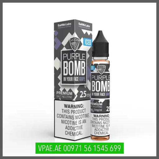 VGOD Iced Purple Bomb SaltNic 30ML OV Store Arab Emirates  VGOD