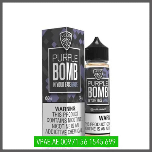 VGOD Purple Bomb 60ml OV Store Arab Emirates  VGOD