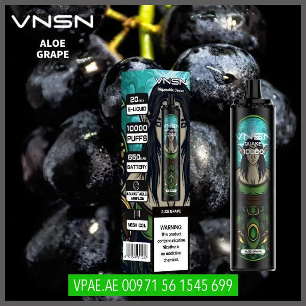 VNSN QUAKE Disposable 10000 Puffs 50MG UAE VAPE STORE (vpae.ae) VNSN