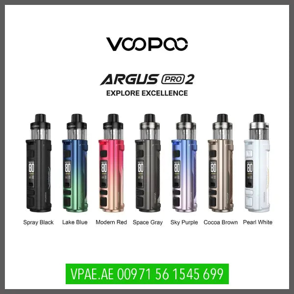 VOOPOO ARGUS PRO 2 80W SYSTEM OV Store Arab Emirates  voopoo