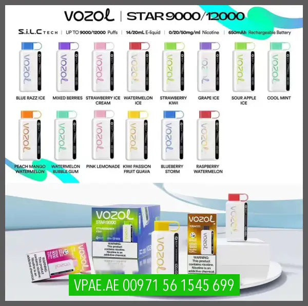 Vosol Star 12000 Puffs Disposable Vape Disposable