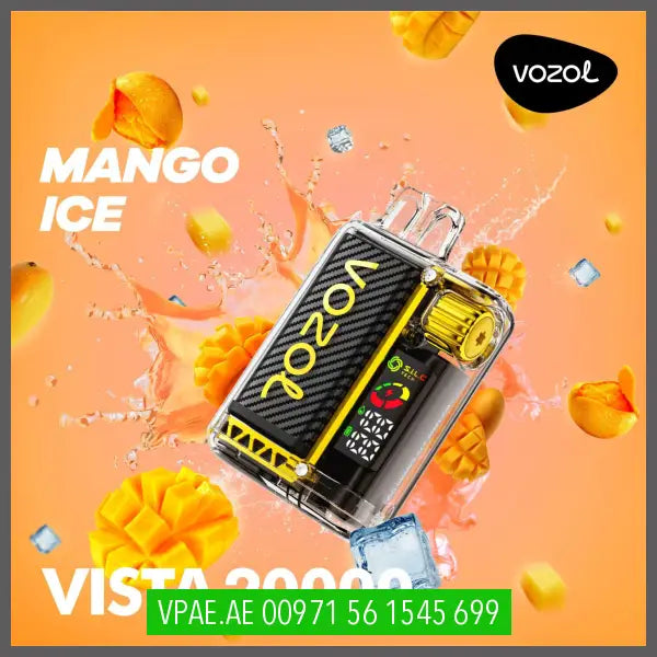 VOZOL VISTA 20K PUFFS DISPOSABLE VAPE 50MG OV Store Arab Emirates  Vosol